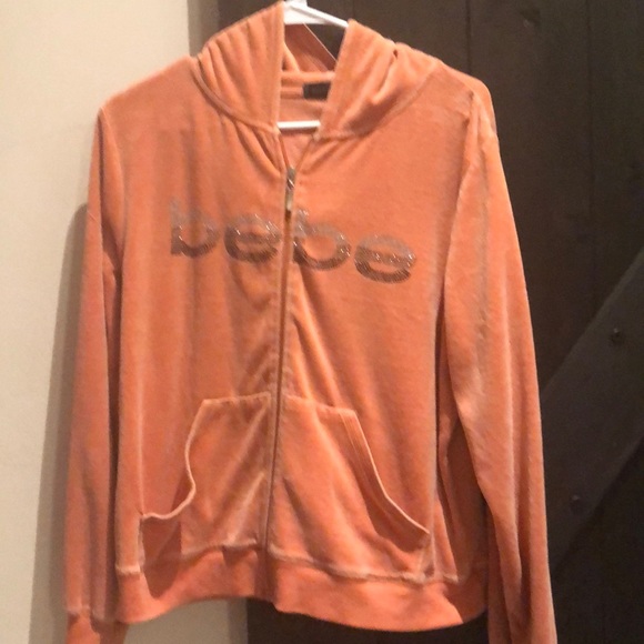 bebe Tops - Bebe Hoodie Burnt Orange color